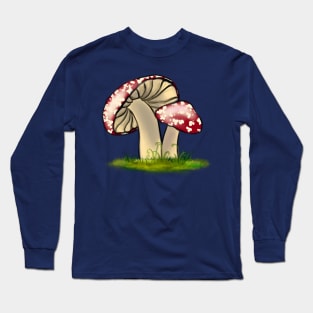 Mushrooms Long Sleeve T-Shirt